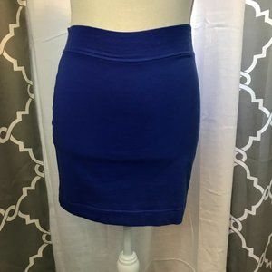 mini skirt, royal blue, size S